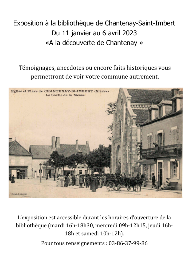à la découverte de Chantenay, expo