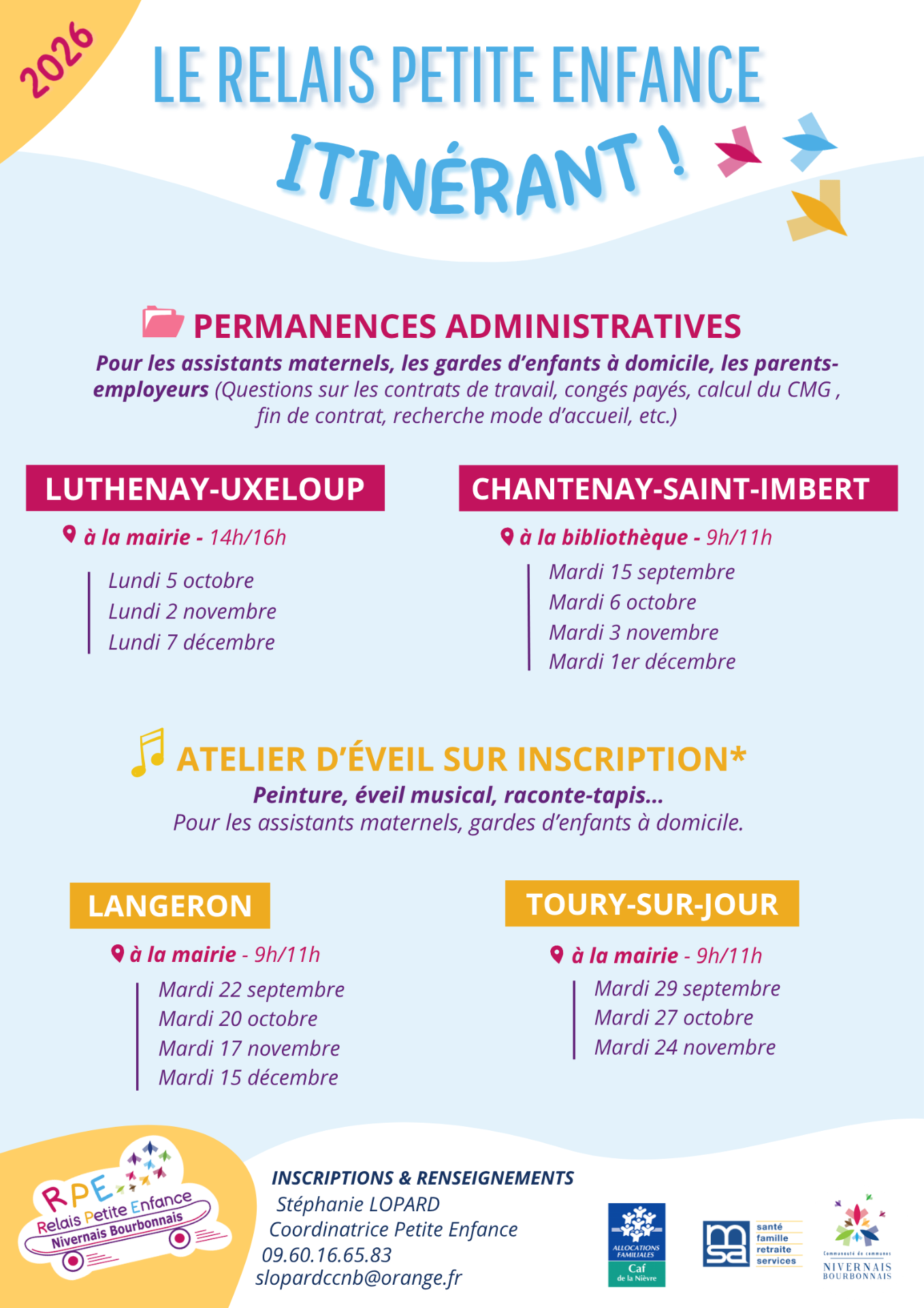 petite enfance permanence