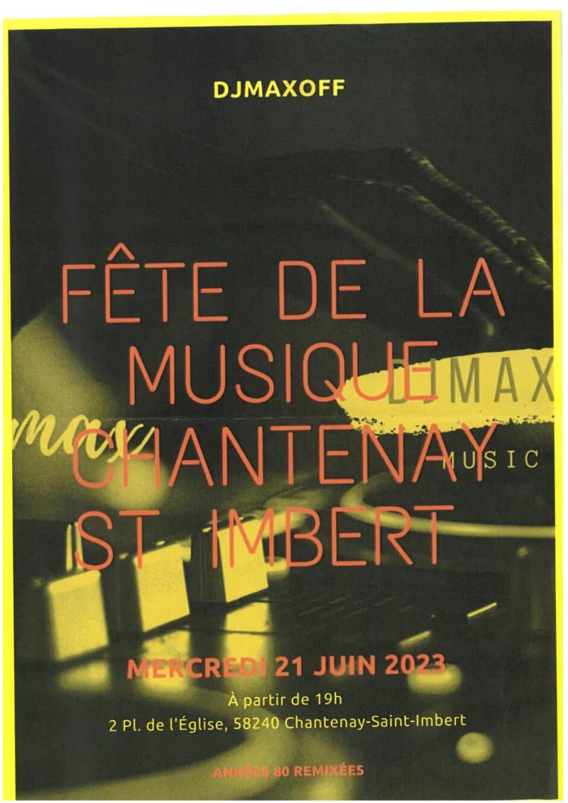 fete de la musique djmaxoff