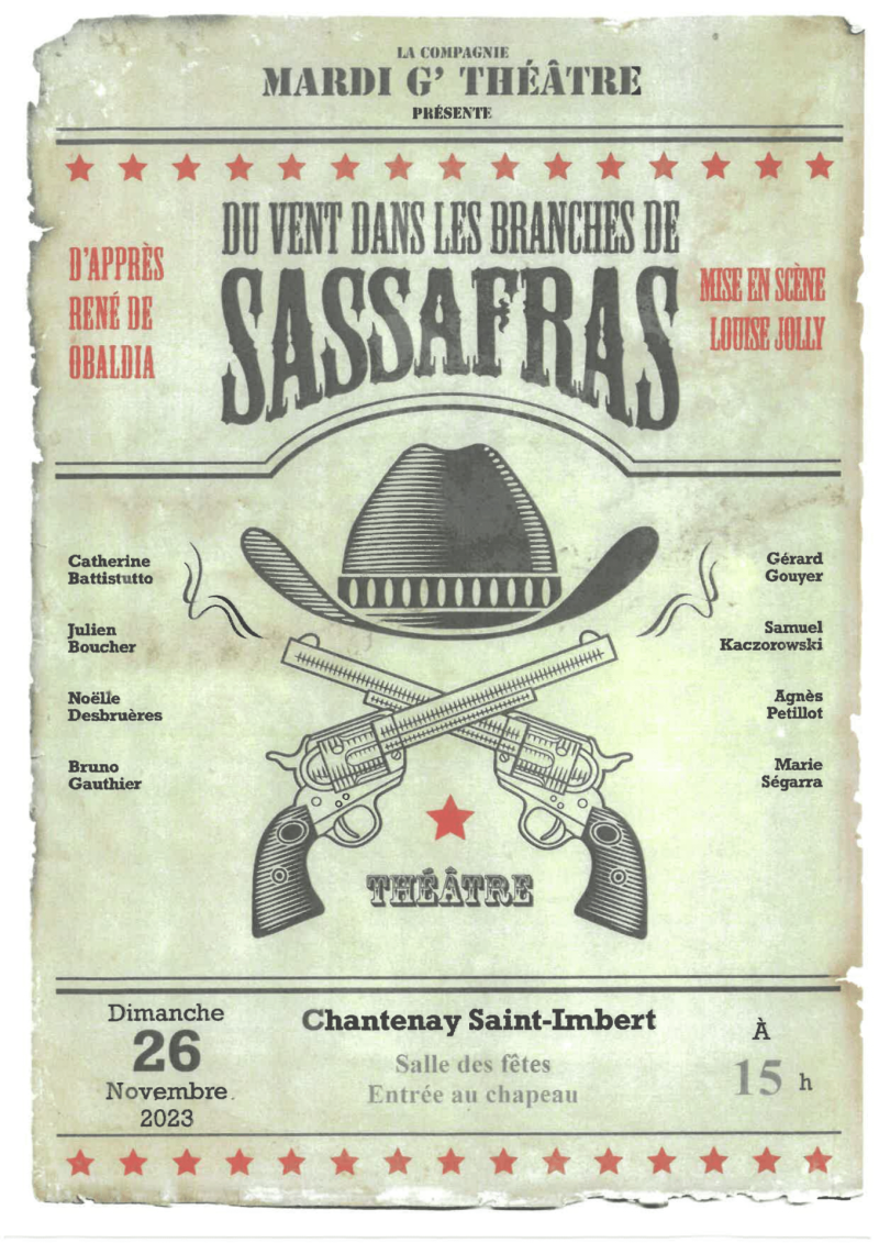 théâtre 26 novembre 2023